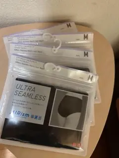 ユニクロ UNIQLO ウルトラシームレス ショーツ M ブラック 4点セット