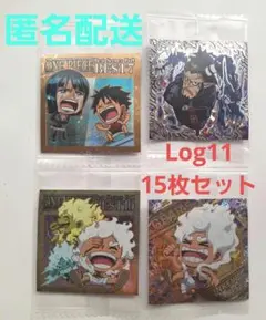 ONE PIECE　シールウエハース　Log11　にふぉるめーしょん　1５枚