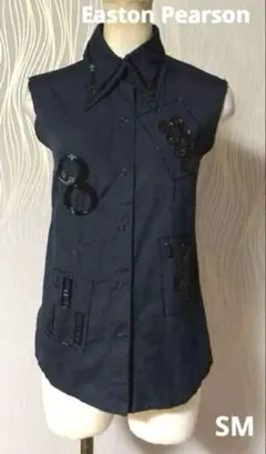 お値下げ‼️Easton Pearson イーストンピアソン　ノースリーブ　シャツ