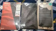 Tuche他 柄 ブラックタイツ M-L　150―165のサムネイル