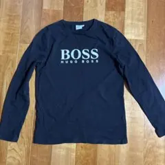 HUGO BOSS ブラック Tシャツ 12-XS