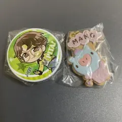 BTS Tinytan 缶バッジ BT21 クッキーチャーム