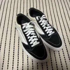 【定番】VANS スニーカー ブラック25.0cm