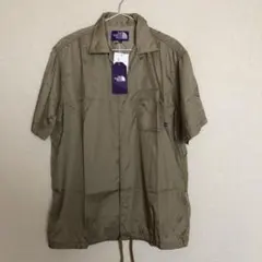 ノースフェイスパープルレーベル　シャツ　ベージュ