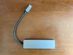 【美品】GADEBAO USB-C ハブ 6in1 グレー