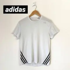 【adidas climalite】 ホワイトTシャツ レディース