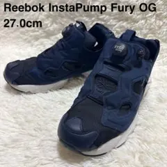 【Reebok 】インスタポンプフューリー OG 27cm ネイビー ☆美品☆