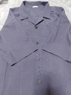 GU オーバーサイズオープンカラーシャツ　L