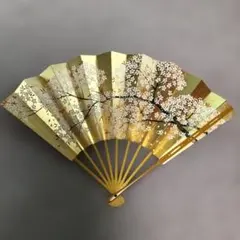 舞扇子 金地 秋草図 檜書店謹製 扇袋・箱付 - メルカリ