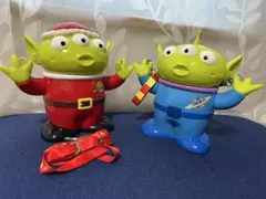 2点セット ポップコーンバケット リトルグリーンメン クリスマスのサムネイル