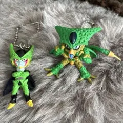 ドラゴンボールudm セル２体セット キーホルダー フィギュア