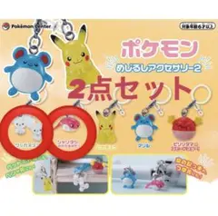 ポケモンめじるしアクセサリー2 シャリタツ　ワッカネズミ　2点セット