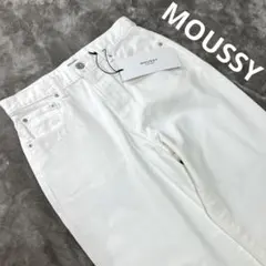 【新品未使用】28✨BLACK BY MOUSSYカウホワイトデニム