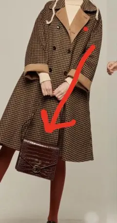 トゥエンティーズ　tnewties No.5ショルダーバッグ　ブラウン