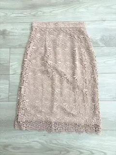 UNIQLO レーススカート S ベージュ