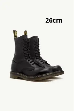 新品MM6 Dr. Martens 1490 TWIST 10 ホール ブーツ