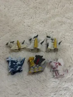 ポケモン アルセウス ギラティナ ディアルガ パルキア 指人形 ソフビ