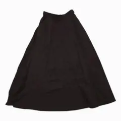 niko and フレアスカート ロング ブラック（3）ウエストゴム ポケット付