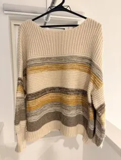AZUL BY MOUSSY ボーダーニット