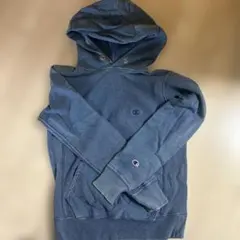 Champion Reverse Weave パーカー Sサイズ ダークブルー