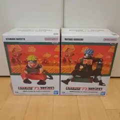 NARUTO 72series うずまきナルト はたけカカシ フィギュア 2体