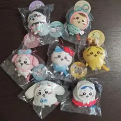 全7種セット ちいかわ サンリオ ぷちミニマスコット ぷちミニフードマスコット