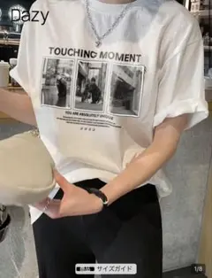 シーイン　SHEIN フォトプリント　Tシャツのサムネイル