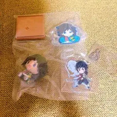 鬼滅の刃　冨岡義勇　ちょこのっこ　アクリルチャーム　ばんちょうこうヘアクリップ