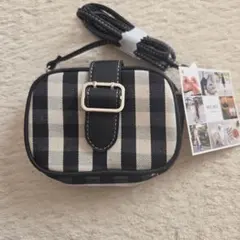 しまむらMUMUチェックミニショルダー