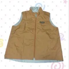 Kolwin ナイロンベスト オレンジ ゴルフウェア
