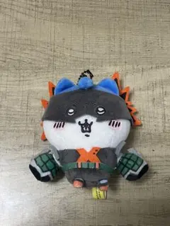 ちいかわ ヒロアカコラボ 爆豪勝己 マスコットキーホルダー ハチワレ