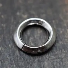 Silver925製 山切り型 丸カン 18mm カスタムパーツ