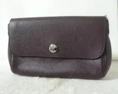 コーチ　レザー　本革　リバーシブル　斜め掛け　ショルダーバッグ　レディース