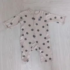 水玉模様ロンパース 70-80cm