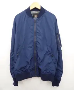 アルファ ma-1 ネイビー