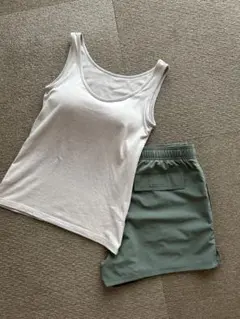 2点セット売り！ GUショートパンツXLアピタブラトップL86-94