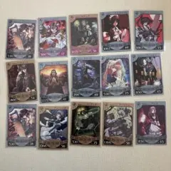 アニメキャラクター トレーディングカード 15枚セット