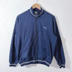 빈티지 PUMA 트럭 재킷 저지 남성 M 헌 옷