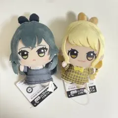 学園アイドルマスター　藤田ことね　月村手毬　2種セット　ちびぐるみ