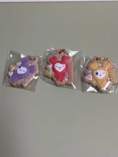 twice クッキーチャーム　サナ、チェヨン、ジヒョ