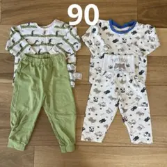 パジャマ　90サイズ ユニクロ　西松屋　柴犬