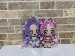 名探偵プリキュア　 コロっとまんまる プリフェイスぬいぐるみ　2点セット