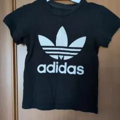 人気★adidas Originals ロゴT ブラックのサムネイル