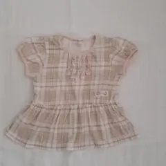 チェック柄チュニック