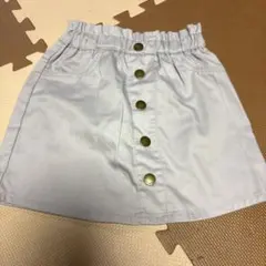 キッズスカート　薄紫
