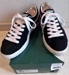PUMA SUEDE スニーカー　プーマ　スウェード　スエード 27.5 黒