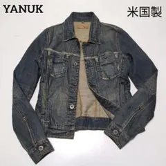 USA製　YANUK ヤヌーク　デニムジャケット Gジャン　サイズP