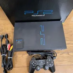 2026年最新】PlayStation 2 ミッドナイト・ブラック SCPH-50000NBの