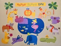 保育壁面　お誕生表　3月4月壁面飾り 春の壁面