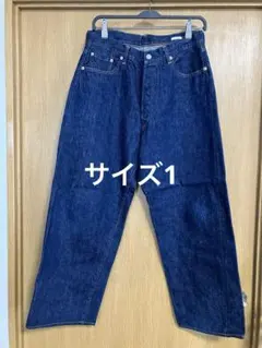 希少サイズ1 COMOLI5Pデニムパンツ　comoli コモリデニム